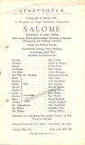 Vienna State Opera - Program Lot 1945-1955