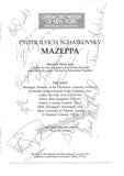Opera Orchestra of New York - Collection of 24 Signed Cast Pages 1975-1990s