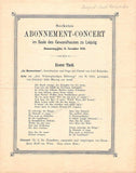 Vocal and Recital Concerts - Lot of 40+ German Programs 1871-1943