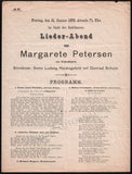 Vocal and Recital Concerts - Lot of 40+ German Programs 1871-1943