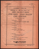 Vocal and Recital Concerts - Lot of 40+ German Programs 1871-1943