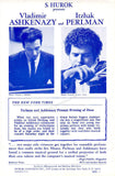 Violinists - Lot of 10 Concert Playbills & 1 Program
