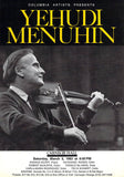 Yehudi Menuhin - Lot of 3 unsigned playbills