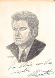 Opera Singers - Collection of 65 Signed Drawings
