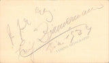 Opera Singers 1930s to 1940s - Autographed Lot of 31 Items