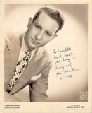 Donahue, Sam - Signed Photograph 1948
