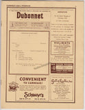 Koussevitzky, Serge - Signed Program Carnegie Hall, New York