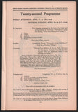 Koussevitzky, Serge - Converse, Frederick - Sessions, Roger - Concert Program 1927 - World Premiere
