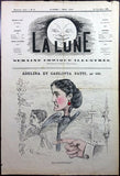 Female Opera Singers - 3 Vintage Prints 1866-1868