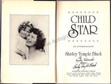 Temple Black, Shirley - Signed Book "Child Star"