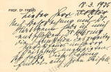 Freud, Sigmund - Autograph Letter Signed 1935