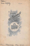 Urban, Sophie - Signed Cabinet Photograph in Die Fledermaus 1903