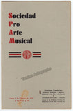 Roman, Stella - Signed Program Havana 1948