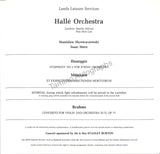 Stern, Isaac - Skrowaczewski, Stanislaw - Double Signed Program Leeds 1985