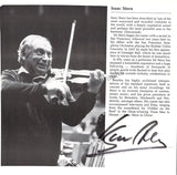 Stern, Isaac - Skrowaczewski, Stanislaw - Double Signed Program Leeds 1985