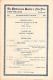 Violinist Programs - Lot of 5 Carnegie Hall Concert Programs 1918-1922
