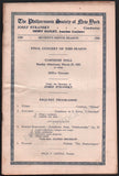Violinist Programs - Lot of 6 Carnegie Hall Concert Programs 1919-1923