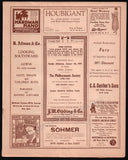 Violinist Programs - Lot of 5 Carnegie Hall Concert Programs 1918-1922