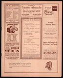 Violinist Programs - Lot of 5 Carnegie Hall Concert Programs 1918-1922