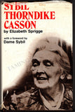 Thorndike, Sybil - Signed Book "Sybill Thorndike"