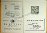 Teatro del Liceo - Collection of 60+ Opera Programs 1930-1957 (Part 1)