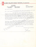 Shawn, Ted - Lot of Signed Photographs & Letters