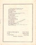 Tetrazzini, Luisa - Signed Program Farewell Tour 1933