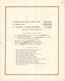 Tetrazzini, Luisa - Signed Program Farewell Tour 1933