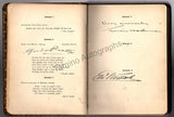 The Music of the Poets - Book Signed by Many Artists 1899-1910s