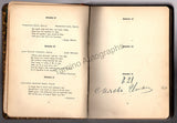 The Music of the Poets - Book Signed by Many Artists 1899-1910s