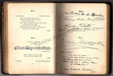 The Music of the Poets - Book Signed by Many Artists 1899-1910s