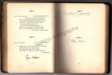 The Music of the Poets - Book Signed by Many Artists 1899-1910s