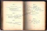 The Music of the Poets - Book Signed by Many Artists 1899-1910s