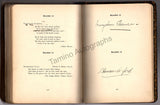 The Music of the Poets - Book Signed by Many Artists 1899-1910s