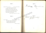 The Music of the Poets - Book Signed by Many Artists 1899-1910s