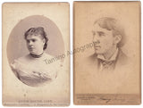 Theater Actors & Actresses - Lot of 23 Vintage Cabinet Photos