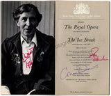 Tippett, Michael - Davis, Colin & Others - The Ice Break World Premiere Program Signed
