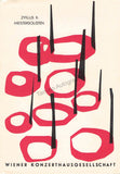 Trio Italiano D´Archi - Signed Program 1961