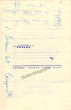 Ughi, Uto - Signed Program Novara, Italy 1958