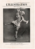 Nijinsky, Vaslav - Large Signed Photo Print of his Paris Debut 1909