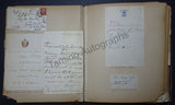 Victorian Era Album of Letters & Clips 1875