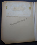 Victorian Era Album of Letters & Clips 1875