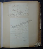 Victorian Era Album of Letters & Clips 1875