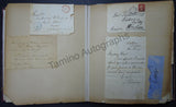 Victorian Era Album of Letters & Clips 1875