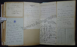 Victorian Era Album of Letters & Clips 1875