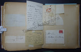 Victorian Era Album of Letters & Clips 1875