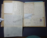 Victorian Era Album of Letters & Clips 1875