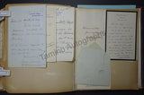 Victorian Era Album of Letters & Clips 1875