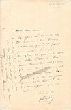 Sardou, Victorien - Autograph Note Signed & Photo