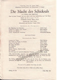 Vienna State Opera - Program Lot 1947-1955